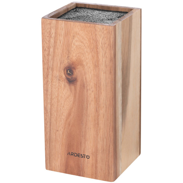 Колода для ножів ARDESTO Black Mars, 23см, дерево