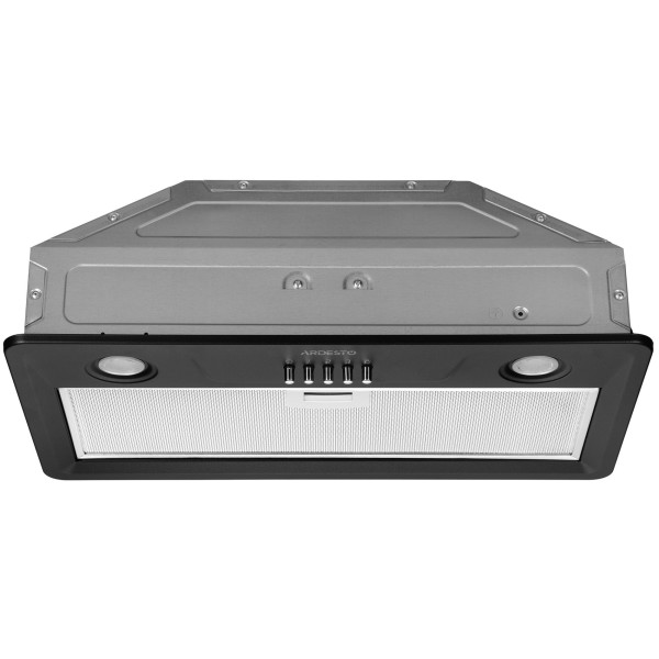 Витяжка ARDESTO вбудована, 52см, 700м3ч, метал, 2х1Вт LED, кнопкове, чорний