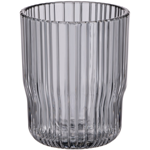 Набір склянок низьких ARDESTO Graphite, 300мл, 2шт, скло, сірий