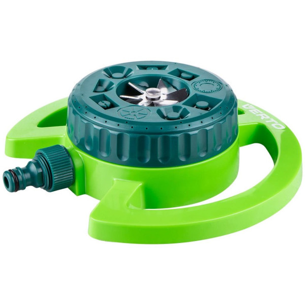 Зрошувач дощовий Verto, садовий, 9 функцій, площа поливу до 95 м2