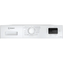 Пральна машина Indesit фронтальна, 7кг, 1200, A+++, 49.6см, дисплей, пара, інвертор, люк чорний, білий