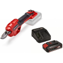 Секатор акумуляторний Einhell GE-LS 18 Li Kit 18В PXC акб 1х2.5А·год до 28мм ЗП 0.9кг