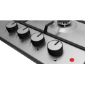 Варильна поверхня Hansa комбінована (3 газ + 1 електро), 59см, чавун, нерж