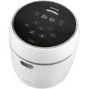 Рисоварка Sencor 350Вт, чаша-0.6л, сенсорне керування, 8 програм, нерж. сталь, пластик, білий
