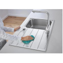 Мийка кухонна Grohe K500 прямокут., з крилом, 1000x500x200мм, врізна, нержавіюча сталь