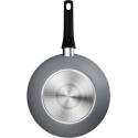 Сковорода ВОК Tefal Halo, 28см, алюміній, бакеліт, сірий