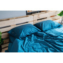Простирадло на резинці ARDESTO Mix&Match, 160х200+30см, 100% бавовна, сатин, синій