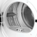 Сушильна машина Candy тепловий насос, 7кг, D, 47см, дисплей, інвертор, люк чорний, білий