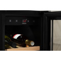 Холодильник Hansa для вина, 82x29.5х61.5, холод.відд.-63л, зон - 1, бут-20, ST, дисплей, чорний