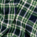 Плед ARDESTO Fleece 130x160см, 100% поліестер, клітинка, зелений