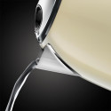 Електрочайник Russell Hobbs Colours Plus Mini 1л, метал, бежево-чорний