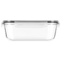 Контейнер для зберігання харчових продуктів ARDESTO Gemini 2.26л, боросилікатне скло, пластик, прямокутний, прозорий
