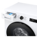 Пральна машина LG фронтальна, 7кг, 1200, A, 44см, дисплей, пара, інвертор, білий