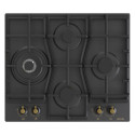 Варильна поверхня Gorenje газова, 60см, чавун, чорний