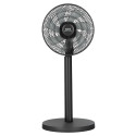 Вентилятор Cooper&Hunter CH-RFF1270RT підлоговий, 32см, 18Вт, пульт ДУ, висота 80-100см, Bluetooth кер-ня, сірий