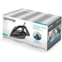 Праска Gorenje, 2600Вт, 350мл, паровий удар 95гр, верт. відпарювання, антинакип, автовідключення, керам. підошва, сіро-чорний