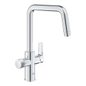 Змішувач для кухні Grohe Blue Pure Eurosmart, довж.виливу - 223мм, поворотний, 1+1фильтр, хром
