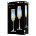 Набір келихів для шампанського ARDESTO Black Mars Zenith 250мл, 2шт, скло, прозорий
