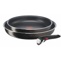 Набір посуду Tefal Ingenio XL Intense, змінна ручка, 3предмети, алюміній, бакеліт, коричневий