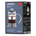 Френч-прес ARDESTO Gemini Asti, 350мл, боросилікатне скло, нержавіюча сталь, прозорий