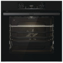 Духова шафа Gorenje електрична, 77л, A+, пара, дисплей, піроліз, чорний
