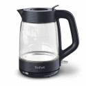 Електрочайник Tefal Morning Glass Kettle, 1.7л, скло, з підсвіткою, чорний