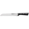 Ніж для хліба Tefal Ice Force, 20см, нержавіюча сталь, пластик, чорний