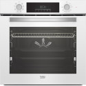 Духова шафа Beko електрична, 72л, A, дисплей, конвекція, телескоп, білий