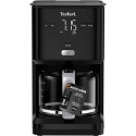 Кавоварка Tefal крапельна Smart&light 1.25л, мелена, таймер включення, годинник, чорний