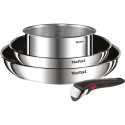 Набір посуду Tefal Ingenio Cook Eat, 4предмети, нержавіюча сталь, бакеліт, сталевий