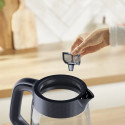 Електрочайник Tefal Morning Glass Kettle, 1.7л, скло, з підсвіткою, чорний