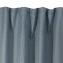 Штора ARDESTO 150х270см, блекаут рогожка, 100% поліестер, сірий світлий