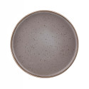 Тарілка десертна ARDESTO Fasano, 19.6см, кераміка, сіро-коричневий
