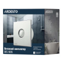 Витяжний вентилятор ARDESTO 15 Вт, 70 м3/г, 2400 об./хв., 30 дБ, cріблястий