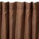 Штора ARDESTO 150х270см, мікровелюр, 100% поліестер, шоколад