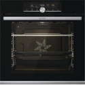 Духова шафа Gorenje духова електрична, 77л, A+, дисплей, піроліз, чорний