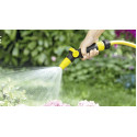 Зрошувач ручний Karcher, регулювання напору води, регулювання форми струменя води