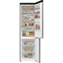 Холодильник з нижн. мороз. камерою Gorenje, 203х66х60см, 2 двері, 283(130)л, А+, Total NF, Зона св-ті, Інвертор, Зовн. Дисп, Wi-Fi, нерж