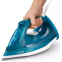Праска Philips 3000 series, 2600Вт, 300мл, паровий удар -200гр, постійна пара - 40гр, керам. підошва, синій
