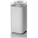 Зволожувач повітря Gorenje H50W 5 л, 20 м2, ультразвуковий, верхня затока, LED дисплей, автовідключення, аромакапсула, холодна пара, білий