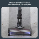 Пилосос Rowenta безпровідний X-Force Flex 14.80 Animal Aqua, 240Вт, вологе прибирання, конт пил -0.65л, автон. робота до 90хв, HEF system 99,9%, чорно-синій