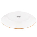 Тарілка десертна ARDESTO Siena, 19см, порцеляна, біло-жовтий