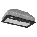 Витяжка ARDESTO вбудована, 52см, 700м3ч, скло, 2х1Вт LED, кнопкове, чорний
