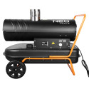 Теплова гармата дизельна Neo Tools, прямого нагріву, 30кВт, 280м2, 850м3/год, димохід 120мм, IPX2, чорний, 30кг