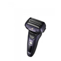Бритва електр. Panasonic сіткова, бритв.головок-5, Li-Ion, сух.+волог., тример, чохол, чорно-синій