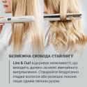 Випрямляч Rowenta Sand Beam, 45Вт, темп.режимів-8, 140-230С, кераміка, чорно-бронзовий