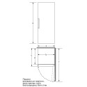 Морозильна камера Bosch, 176x60x69, 231л, 1дв., E, ST, білий