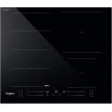 Варильна поверхня Whirlpool індукційна, 60см, розширена зона, чорний