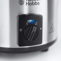 Повільноварка Russell Hobbs CompactHome, 145Вт, чаша-2л, механічне керув., знімна кришка, нерж. сталь, сірий