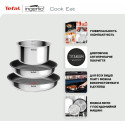 Набір посуду Tefal Ingenio Cook Eat, 4предмети, нержавіюча сталь, бакеліт, сталевий